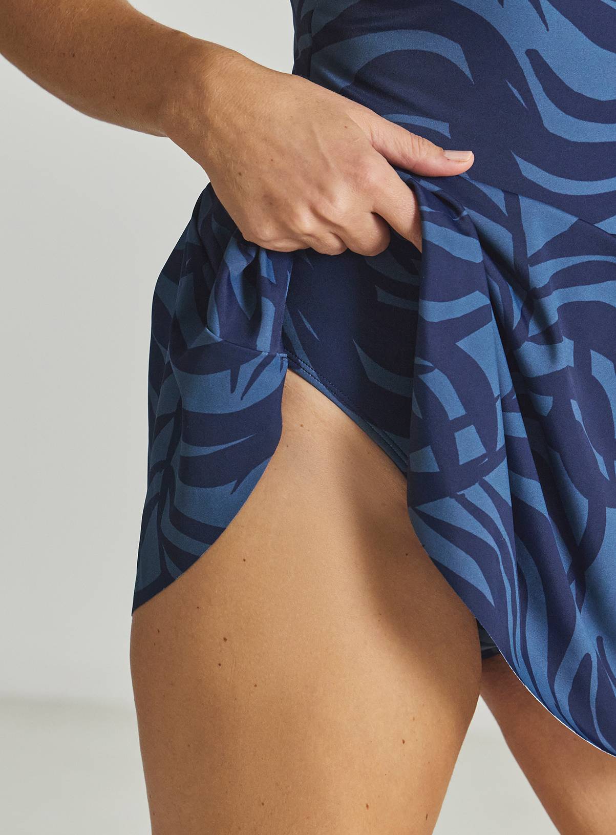 JD WILLIAMS Value 2 Pack Swimdresses Leaf Print 30 - Image 4